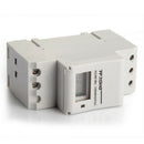 16A LCD Modular Programmer Time Timer Switch White