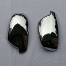 For Peugeot 307 Door Side Wing Mirror Chrome Cover Rear View Cap Accessorie