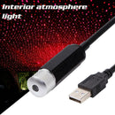 Car Interior Atmosphere Starry Sky Lamp Ambient Star Light LED Projector Ne I4D3