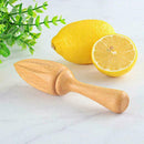 Wood Lemon Juicer Reamer Squeezer Fruit Orange Citrus Juice Extractor Tools B9Q1