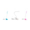 3pcs Flexible Desk Lamp Eye-Protection