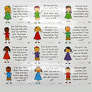 72Pcs/Set English Sentences Flash Card Answer Sheet Question Kids Early Lea N2A7