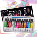 12ml Oil Paints Tubes Beginners Paint Pigment Vivid Canvas Brush Paints Tube
