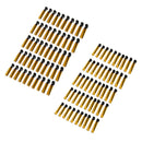 100Pcs  Amber Glass Essential Oils Bottles Vials Small Containers 1/2mL
