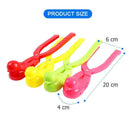 Cartoon Duck Shape Snowball Maker Clip Child Outdoor Sport Color Random (S)