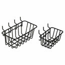 Wrought iron tool storage basket family storage metal basket,Pegboard Baske F2X8