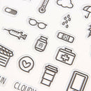 Transparent Clear Stamp DIY Silicone Seals Scrapbooking Card 24