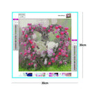 5D DIY Full Drill Diamond Painting 2 Heart Pigs Cross Stitch Embroidery Kit