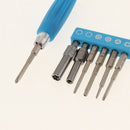 T6 T8 PH00 2.0mm 3.8mm 4.5mm Open Disassembly Screwdriver Repair Tool Kit 8x