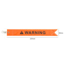 225x30mm Universal Car Rear Hanging Reflective Strap Safety Warning Ribbon