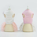Pet Dress, Cute Rabbit Decor Dog Tutu Princess Dress Wedding Skirt Small Do