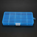 4 Packs (4 Colors) Plastic Storage Box (15 Compartments) Jewelry Earring To E7Q6