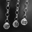 10pcs Christmas Drops Festival Party Xmas Tree Hanging Crystal Pendant Decor