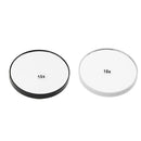 2pcs 10x Makeup Mirror Magnifying With Two Suction Cups Times Magnification