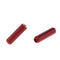 2x 3.5 Mm 1/8 '' Socket A / V Extender MIC Audio Cable Connection Red
