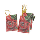 320pcs Paper Flower Theme Message Cards Hanging Wishes Gift Tag Party Supply