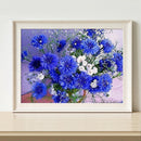 Diamond Painting Flowers Full Round Rhinestone Picture Home Art (D282)