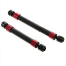 2Pcs Rc Car Front And Rear Metal Axle Cvd Drive Shaft For Traxxas Trx-4 Rc