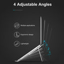 1* Portable Laptop Stand Aluminum Foldable Holder 4 Levels Height Stand Cooling