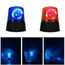 Rotating Blue LED DIY Police Car Beacon Disco-Party Light-Blue+Red Light DJ G5L8