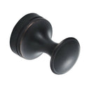 4pcs Retro Brass Wall Hooks Coat Rack Hat Scarf Clothes Hanger Hook Black