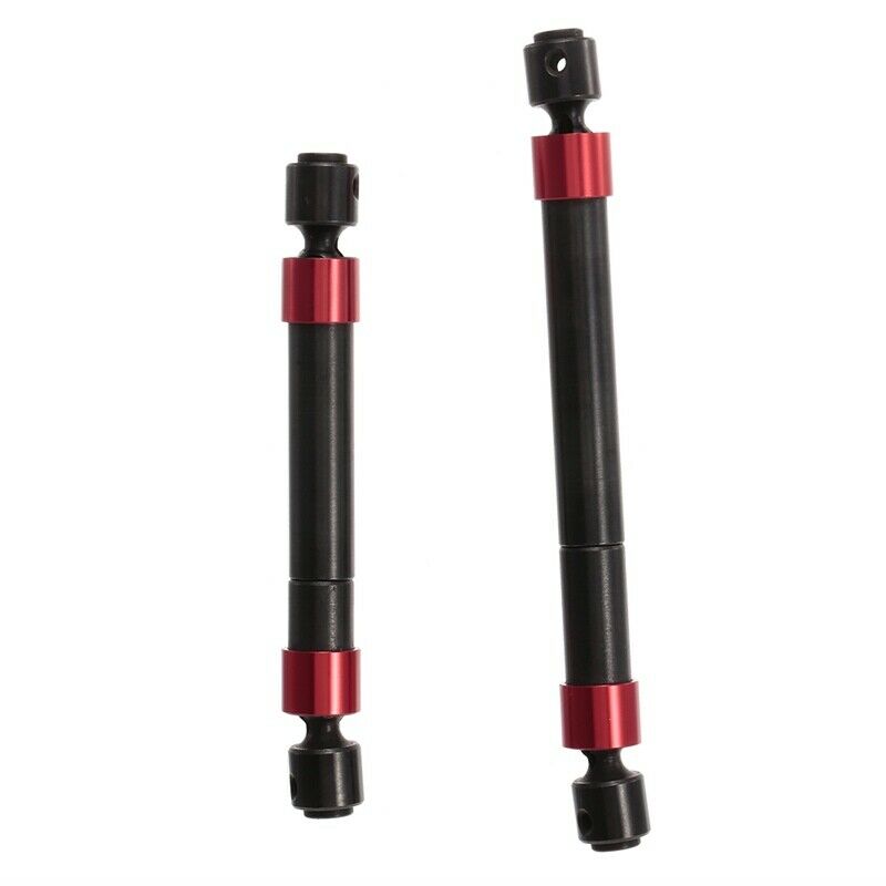 2Pcs Rc Car Front And Rear Metal Axle Cvd Drive Shaft For Traxxas Trx-4 Rc  B1I5