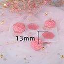 6 x Rose Flower Chocolate Silicone Mould Mold Homemade DIY Baking Tools CraSEAU