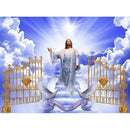 5D DIY Full Drill Diamond Painting God Cross Stitch Embroidery Mosaic Kit