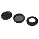 37mm Camera CPL Polarizer Lens Filter+Adapter+Lens Cap For  Hero 3/3+