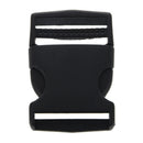 1 1/2" Replacement Belt Connecting Black Plastic Quick Release Buckle