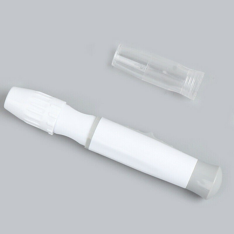 Lancet Pen Adjustable Blood Glucose Lancing Device For Diabetes Nw