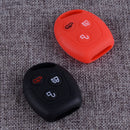 3 Button Silicone Remote Key Fob Cover Case Fit For Ford Mondeo Transit Connect