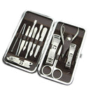 12 in1 Pedicure / Manicure Set Cuticle Grooming Kit Stainless Nail Clippers Case