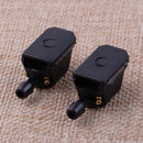 Useful 2x Universal Car Blade Arm Washer Wiper Water Spray Jet Nozzle Windscreen