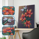 2Pcs Special Shaped Drill 5D Diy Diamond Painting "Mushroom House" Plant Fl L2Y4