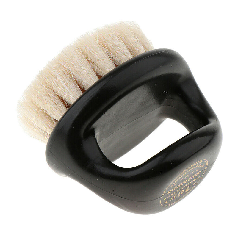 Super Soft Beard Grooming Face Hair Care Mustache Brush for Men with Handle