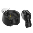 T1 Mini Wireless Bluetooth Earphone Single In-Ear Sports Earbud Headset (A) A