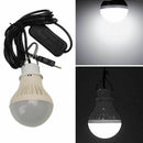USB 5W 10 LED Energy Saving Bulb Light Camping Home Night Lamp Hook Switc ZUM