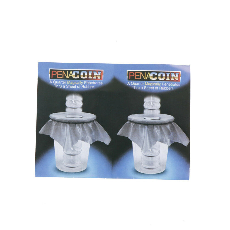 Pena/Penetrating Coin - Coin Penetrates a Rubber Sheet Into a Glass Cup JR