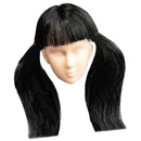 1/6 Makeup Headband w/ Hair for   Female 12inch Figures Accessories