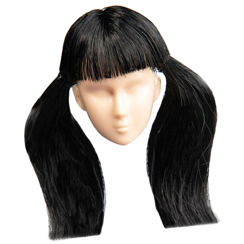 1/6 Makeup Headband w/ Hair for   Female 12inch Figures Accessories
