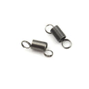 10PCS 15mm Stainless Steel small Tension Spring With Hook For Tensile DIY ToyME
