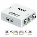 Mini 1080P HDMI Composite to RCA Audio Video AV CVBS Converter Adapter For TV ï¼W