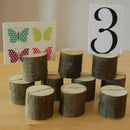 Wedding Place Wooden Card Holders Table Number Stands for Home Party Decora T1S2