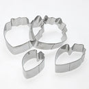 4pcs/set Peony Flower Petal Fondant Mold Cozinha Cookie Cutter Cake Tools