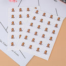 DIY Cartoon Cute Animals Corne Paper Stickers Photo Decoration ScrapbookingOZ