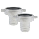 2x Gasoline Pump Accessories 3'' to 2'' Inlet & Outlet Pipe Joints Connector