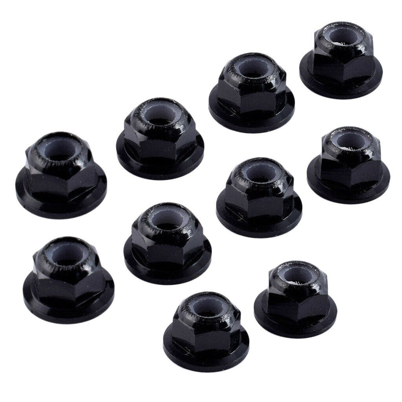10Pcs RC M4 Fastener Nuts Fit for 1:10 HPI HSP Savage ZD Racing Axial Parts