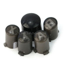 One Set Black A B X Y ABXY & Guide Buttons for Xbox 360 Controller Accessories