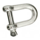 304 SS Dee Shackle D-Ring Anti-rust For Mairne Boat Sailboat Heavy Duty 16MM